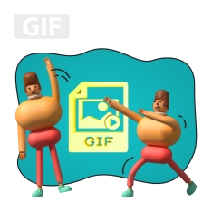 Gif-анимация - КИБЕРшкола программирования для детей, компьютерные курсы для школьников, начинающих и подростков - KIBERone г. Белая Калитва