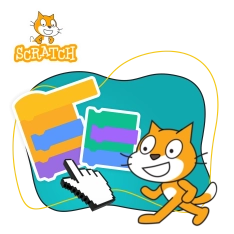 Scratch. Продвинутый уровень – создаём игры, как маленькие разработчики! - КИБЕРшкола программирования для детей, компьютерные курсы для школьников, начинающих и подростков - KIBERone г. Белая Калитва