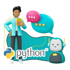 Умный чат-бот на Python на Telegram - КИБЕРшкола программирования для детей, компьютерные курсы для школьников, начинающих и подростков - KIBERone г. Белая Калитва